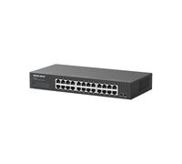 Mercusys TP-Link MS124GS 24 Port Gigabit Switch, Desktop or Rack Mount, Plug & Play, Traffic Priority, Loop Prevention, Isolation Mode, Silent Operation, Metal Case