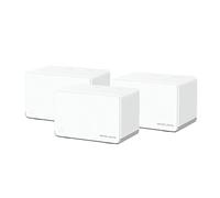 MERCUSYS WiFi 6 Mesh AX1800Mbps, 3 Gigabit Ethernet Ports, Parental Control, Connects Up to 150 Devices, 3 Pieces with Coverage Up to 550㎡, Mercusys Halo H70X (3-pack) Dual Band