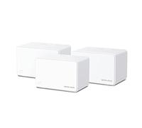MERCUSYS WiFi 6 Mesh AX3000Mbps, Coverage up to 650 m2, Connect up to 150 Devices, 160 MHz Channels, 3 Gigabit Ports, Dual Band WiFi, Easy App Control, Halo H80X (3-Pack)