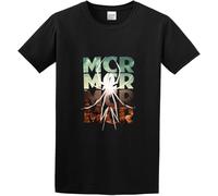 Mercy Funny MCR Danger Days Graphic Printed T-Shirt Fashion Mens Black Tee