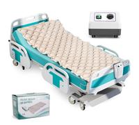 Mercy TOP Full XL Pressure Mattress for Bed Sores Prevention, Alternating Air Pressure, Waterproof, Quiet Variable Pump