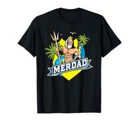 Merdad - Funny Papa Daddy Party Costume - Mermaid Dad T-Shirt