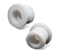 Merdege 2 PCS Shifter Cable Bushing Kit, Compatible with Ford Focus MK Automatic Transmission Shift Linkage DG9Z-7K340-A, White