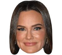 Meredith Marks (Smile) Celebrity Mask, Flat Card Face, Fancy Dress Mask