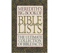 Meredith's Big Book of Bible Lists