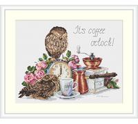 Merejka Counted Cross Stitch Kit, Cotton, Multicoloured, 26x21 cm