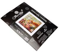 Merejka Counted Cross Stitch Kit, Cotton, Multicoloured, 29x29 cm