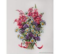 Merejka Counted Cross Stitch Kit, Cutton, Multi-colord, 28x20 cm