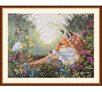 Merejka Cross Stitch Set, Multicoloured, 29x38cm K-176