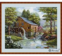 Merejka Cross Stitch Set, Multicoloured, 31x40 cm