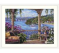 Merejka Cross Stitch Set, Multicoloured, 37,5x28 cm
