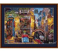 Merejka K-160 Special Venice Counted Cross Stitch Kit, Cotton, Multi-Colour, 30 x 40 cm