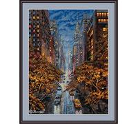 Merejka K-172 Autumn Aura Cross Stitch Kit, Cotton, Multicoloured, 31 x 40 cm