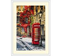 Merejka K-183 Cross Stitch Set, Multi-Colour, 30 x 19 cm