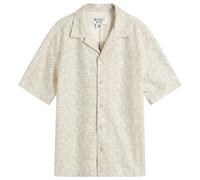 Merely Made Men's Floral Cut Work Shirt Pearl Ivory