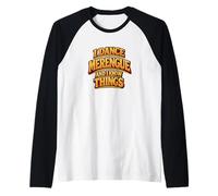 Merengue Dance Salsa Bachata Cumbia Latin Dancing Raglan Baseball Tee