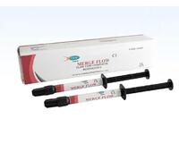 Merge Flow (2 x 1.5g Syringes flowable Dental Composite Light Cure Shade B2) Xcem