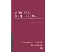 Mergers, Acquisitions, and Other Changes of Corporate Control