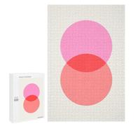 Merging Circles 03 Jigsaw Puzzle, 1000 PCS, Indoor Activity for The Home, A for Adult Puzzle Lovers, for Family Fun
