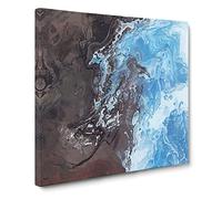 Merging Dreams Canvas Print | Gallery Wrapped 30mm Frame Wall Art | 20x20 inches | Ready to Hang | Abstract Picture | Living Room Bedroom Lounge Office