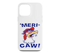 MERI CAW! Bald Eagle Red White Blue Case for iPhone 13 Pro Max