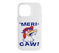 MERI CAW! Bald Eagle Red White Blue Case for iPhone 14 Pro Max