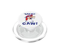 MERI CAW! Bald Eagle Red White Blue PopSockets PopGrip for MagSafe