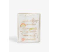 Meri Girlskids Unicorn Hair Slides Set of Six 1 Size