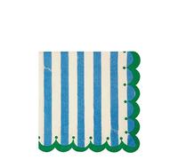 Meri Meri Blue & Green Napkins Large