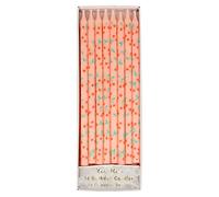 Meri Meri Cherry Pattern Candles (Pack of 16)