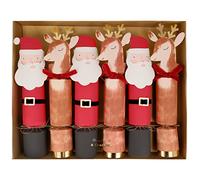 Meri Meri Christmas Character Large Crackers (Pack of 6)