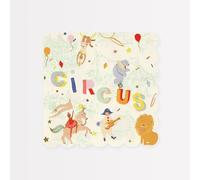 Meri Meri Circus Large Napkins (Pack of 16), Thick & Absorbent 3-Ply Paper Napkins, Disposable