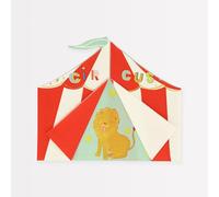 Meri Meri Circus Shaped Big Top Napkins (Pack of 16)