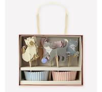 Meri Meri Cute Kittens Cupcake Kit (Pack of 24)