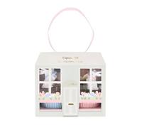 Meri Meri Easter Cupcake Kit (Pack of 24), Easter Cottage Cupcake Decorations, 24 Cupcake Toppers & 24 Gingham Cupcake Paper Cases