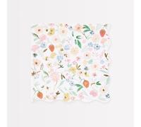 Meri Meri Elegant Floral Large Napkins (Pack of 16)