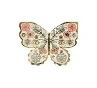 Meri Meri Floral Butterfly Napkins (Pack of 16)