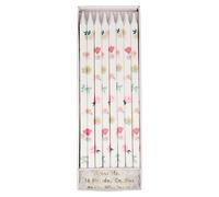 Meri Meri Floral Pattern Candles (Pack of 16)