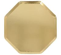 Meri Meri Gold Dinner Plates (Pack of 8)