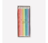 Meri Meri Happy Birthday Candles for Cake (Pack of 16), 2 Sizes of Birthday Cake Candles, Unscented, Meri Meri Candles