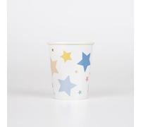 Meri Meri Happy Birthday Stars Cups (Pack of 8)