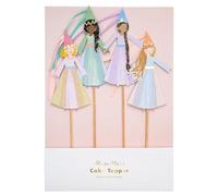 Meri Meri Magical Princess Cake Toppers (Pack of 4)