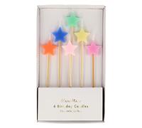 Meri Meri Mixed Star Candles (Pack of 6)