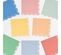 Meri Meri Mixed Wavy Line Large Napkins (Pack of 16)