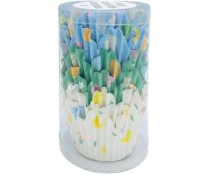 Meri Meri Pastel Easter Cupcake Cases, Set of 48 Disposable Paper Liners, Perfect for Easter & Spring Cupcakes