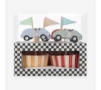 Meri Meri Race Cars Cupcake Kit (Pack of 24)