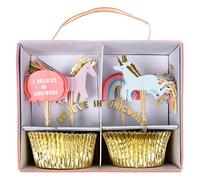 Meri Meri Rainbow Unicorn Muffin Set Baking Set