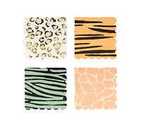 Meri Meri Safari Animal Print Large Napkins (Pack of 16)
