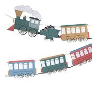 Meri Meri Train Garland (3m with Excess Cord - Pack of 1)