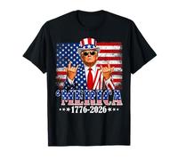 Merica 250 American Years 1776 2026 Trump 250th Anniversary T-Shirt
